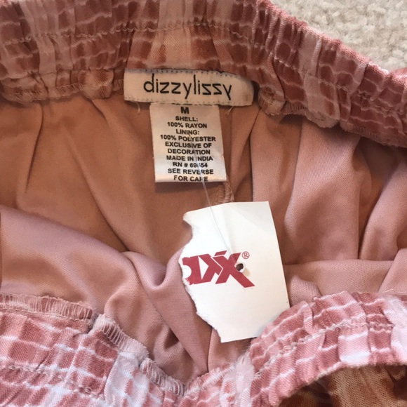 Flowy Tie Dye Shorts - Picture 2 of 3